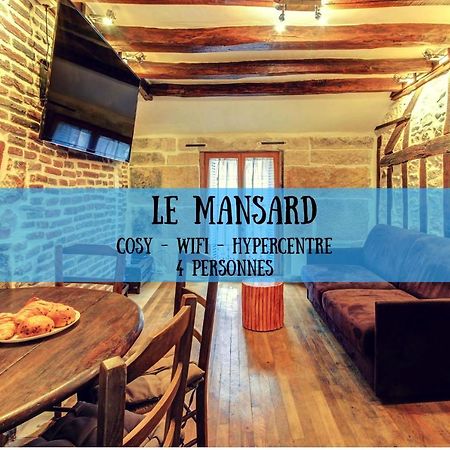 Le Mansard - Topdestination-Dijon - Centre Ville - Classe 3 Etoiles Zewnętrze zdjęcie